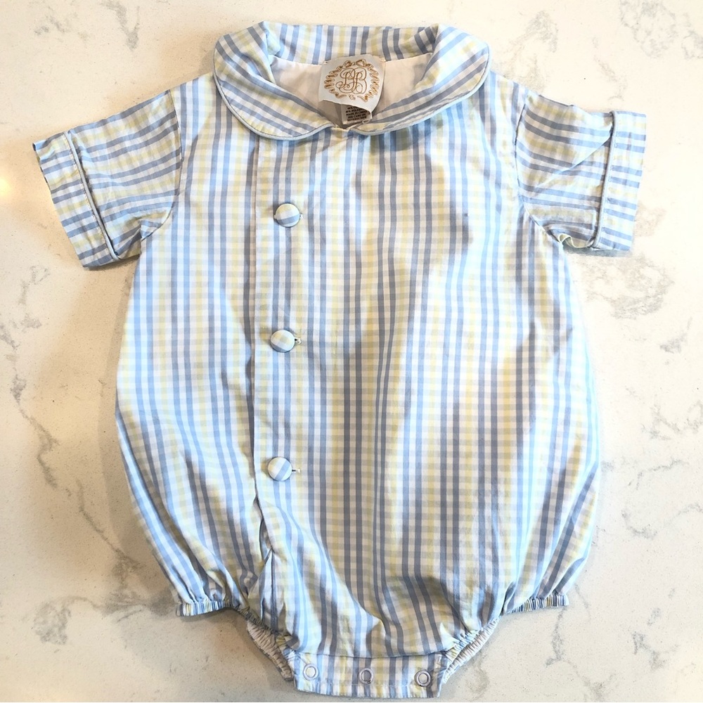Beaufort Bonnet Co. Boys Bubble Romper 12 months